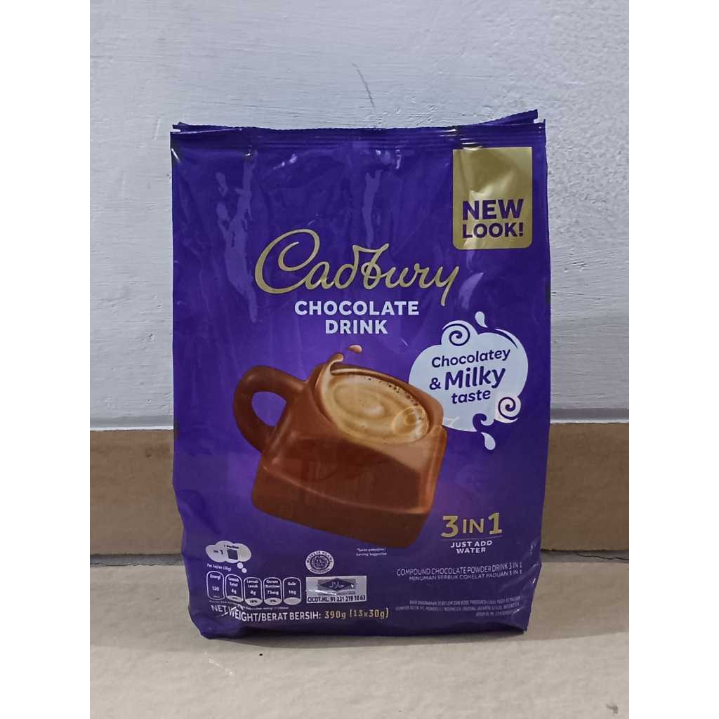 

Cadbury 3in1 Hot Chocolate Drink Thailand (30g x 13 sachet)