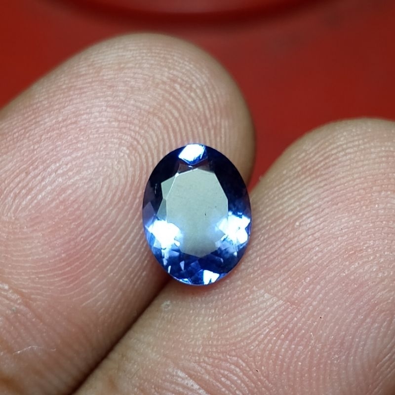 Natural batu mulia iolite NTE