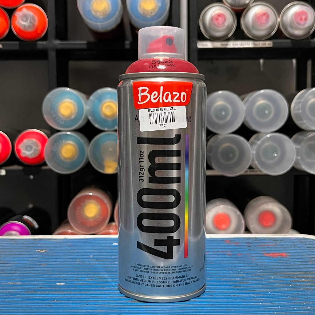 

Full Coral - Belazo 400 ml - Spray Paint