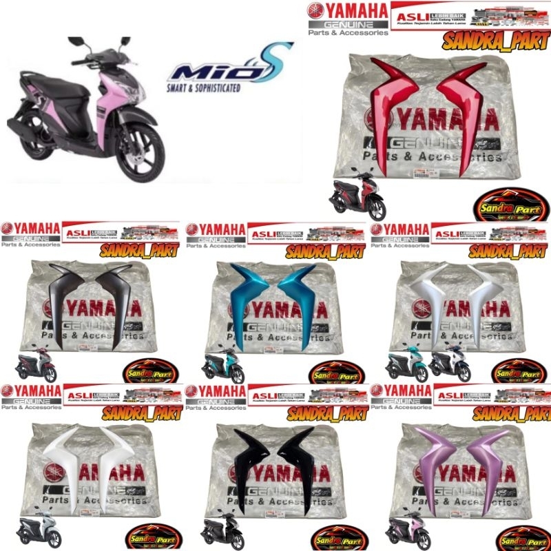 PANEL TEBENG SAYAP DEPAN MIO S 125 B3B-F835U-00 B3B-F835V-00 KANAN KIRI ORIGINAL YAMAHA