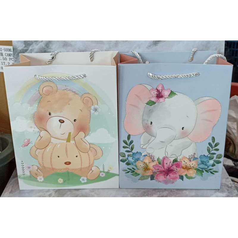 

PAPER BAG ANIMAL GLITER / PAPERBAG