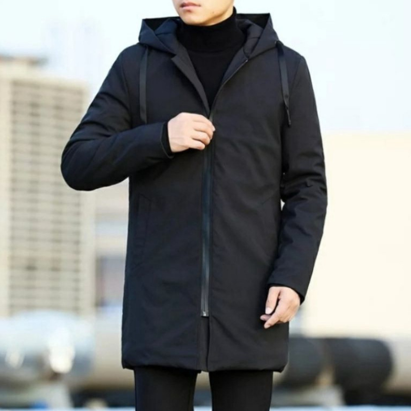 jaket pria panjang tebal/jaket musim dingin