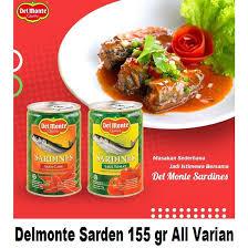 

Del Monte Sarden Kaleng 155gr Saos Cabe Saos Tomat