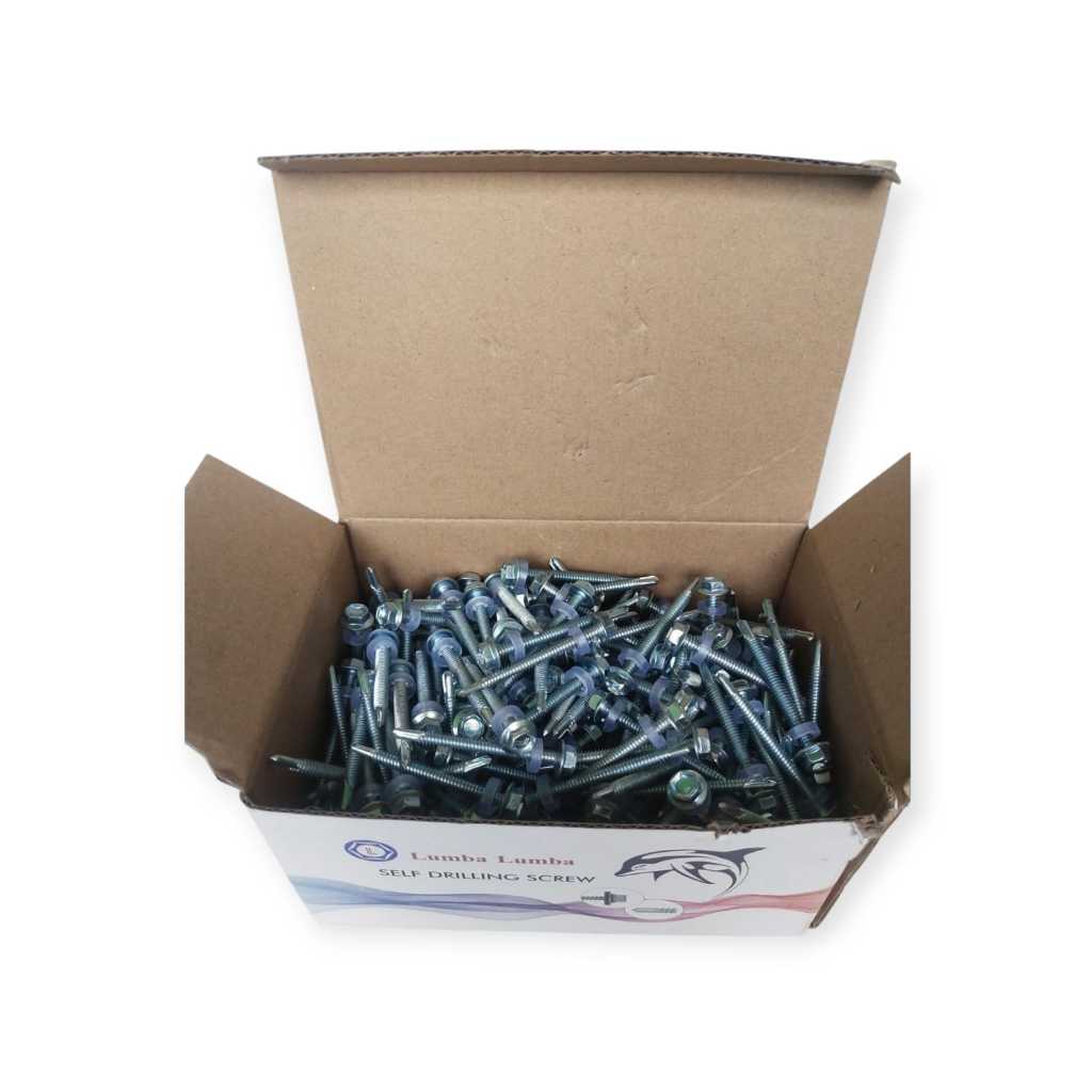 Baut Sekrup Drilling Roffing Baja Ringan | Baut Roffing Baja Ringan | Sekrup Roffing Baja Ringan