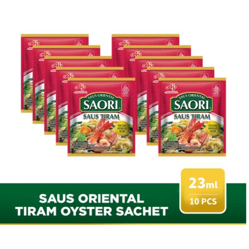 

saori saos tiram renceng