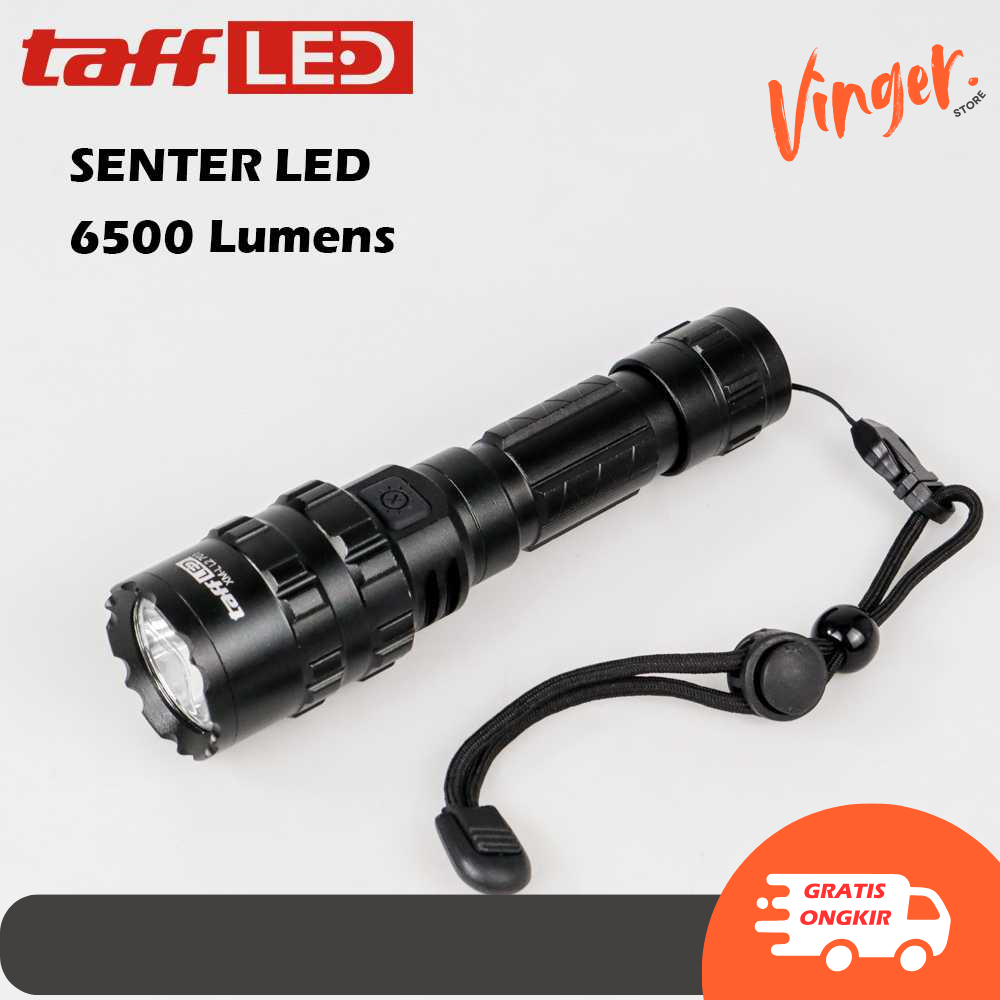 Senter LED Torch Hunting Cree XM-L L2 6500 Lumens - 701