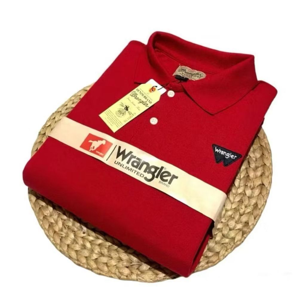 Kaos Polo Wrangler Pria Dewasa Original Terbaru M L XL 2XL 3XL Polo shirt original Terbaru
