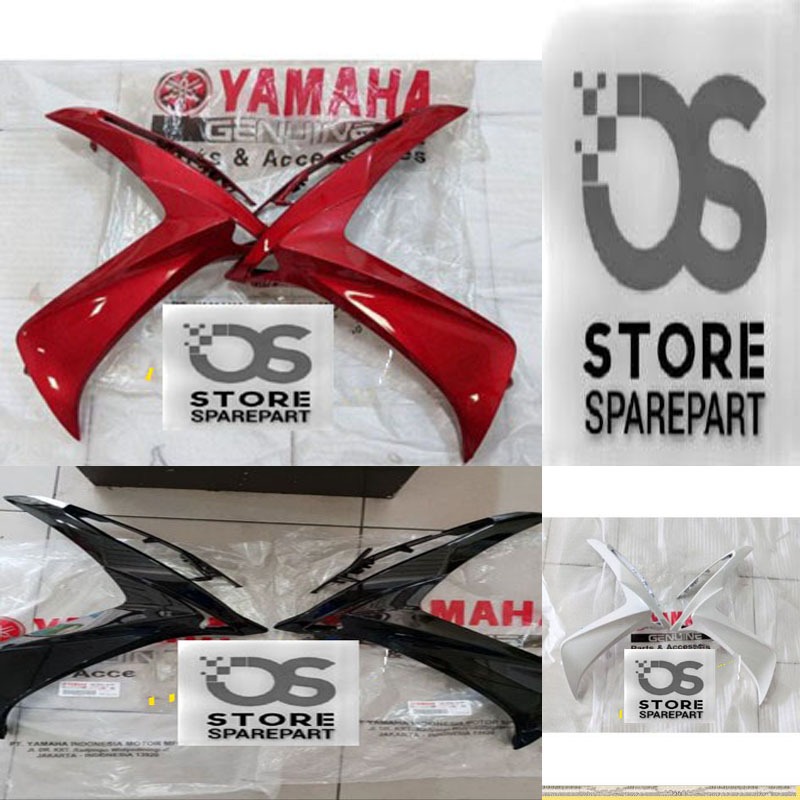 COVER BODY SAYAP DEPAN XEON RC 125 1LB-F835U-00 SEPASANG ORIGINAL YAMAHA GENUINE PARTS