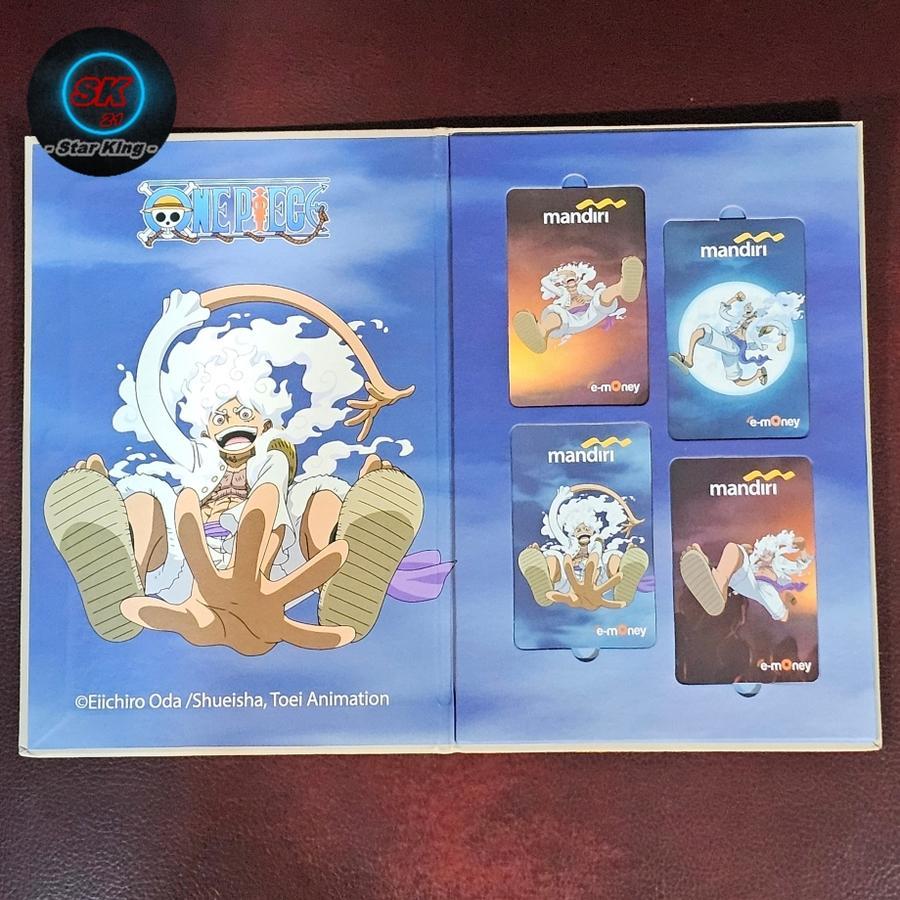 Kartu Mandiri e-money edisi One Piece Luffy Gear 5 Special Set | One Piece