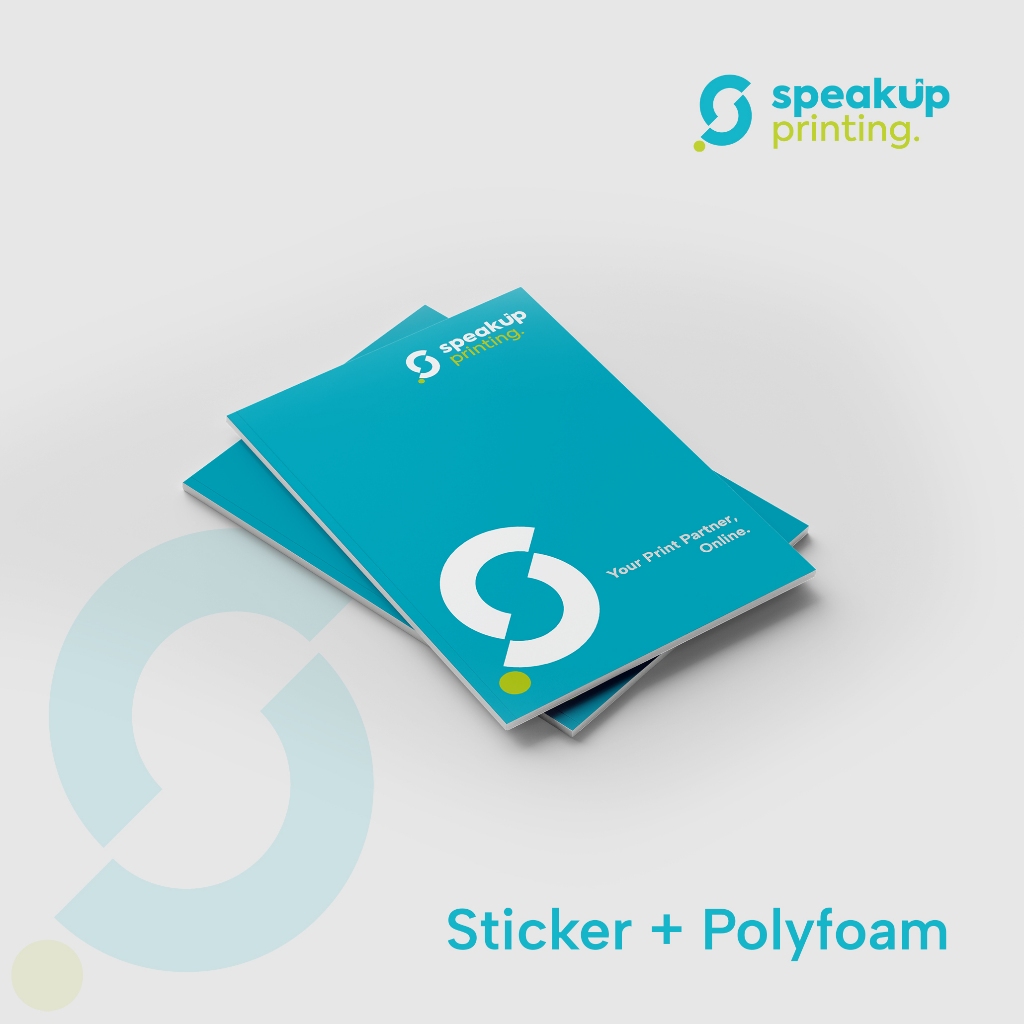 

Sticker + Polifoam Full Print - Ukuran A3+ 32,5 x 48,5 cm