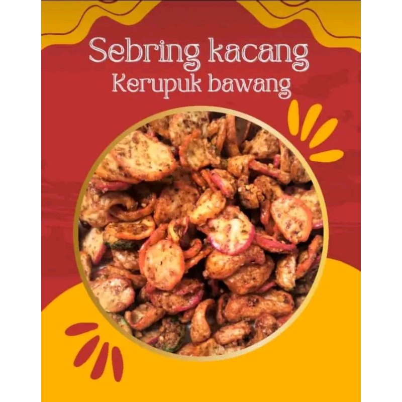 

SEBLAK KERING BUMBU KACANG KERUPUK BAWANG 250GRAM