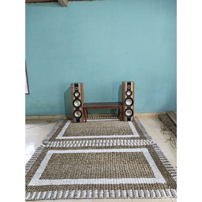 Rug Seagrass Kotak 200x150 / Karpet Anyaman Seagrass / Bisa Request Ukuran