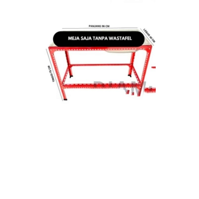 rangka meja westafel/ rangka tempat cuci piring/rangka tempat cuci/rangka bak cuci piring
