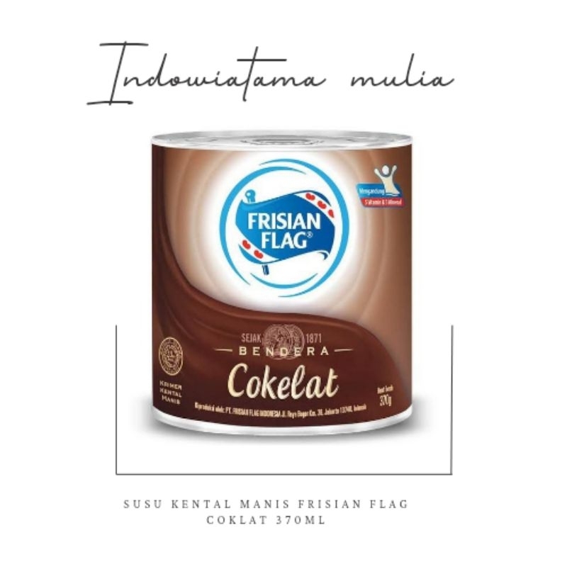 

Frisian Flag Susu Kental Manis Putih 370ml / 490ml