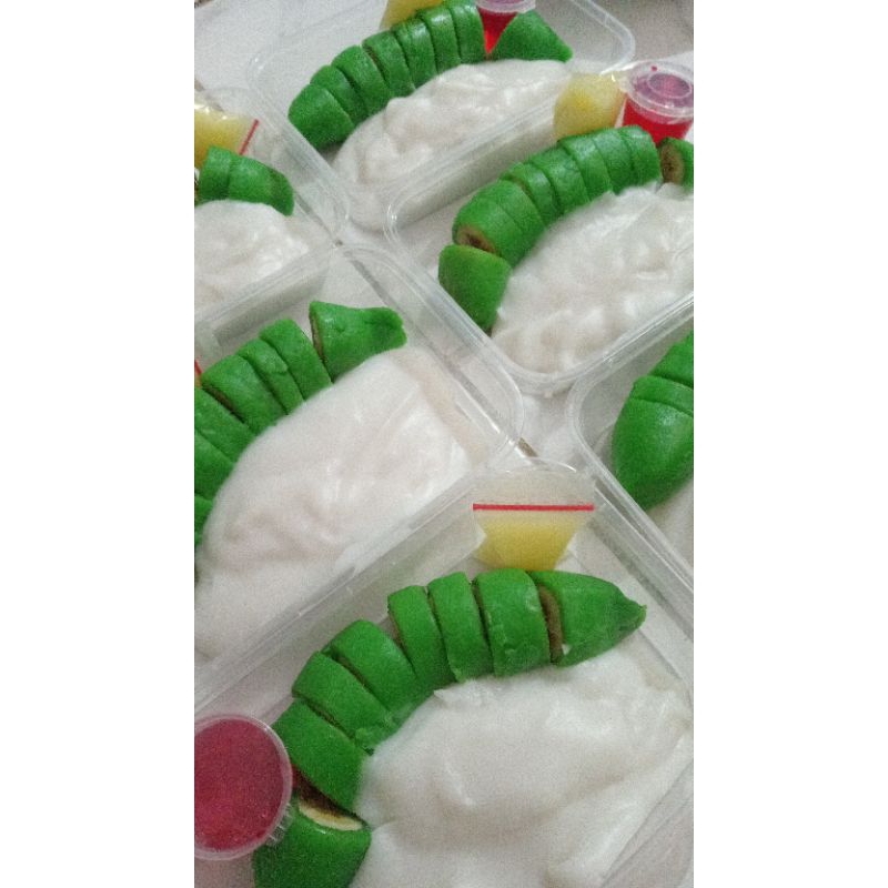 

Pisang ijo khas Makassar