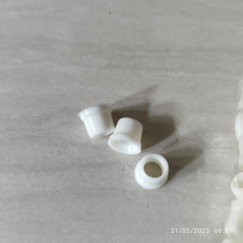 1 pcs SEAL KARET PVC / BAHAN TEFLON / NYLON  8MM SELANG R22 selang sparepart isi freon ac SEAL SELAN