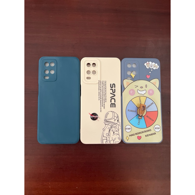 OPPO A54 4G CASE POLOS WARNA MOTIF KARAKTER CEWEK COWOK OPPO A54 4G