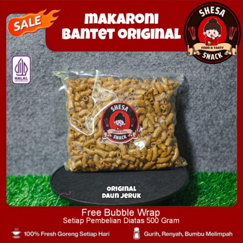 

Classica2106 500Gr Makaroni Bantat Pedas Gurih Daun Jeruk-Tidak Keras