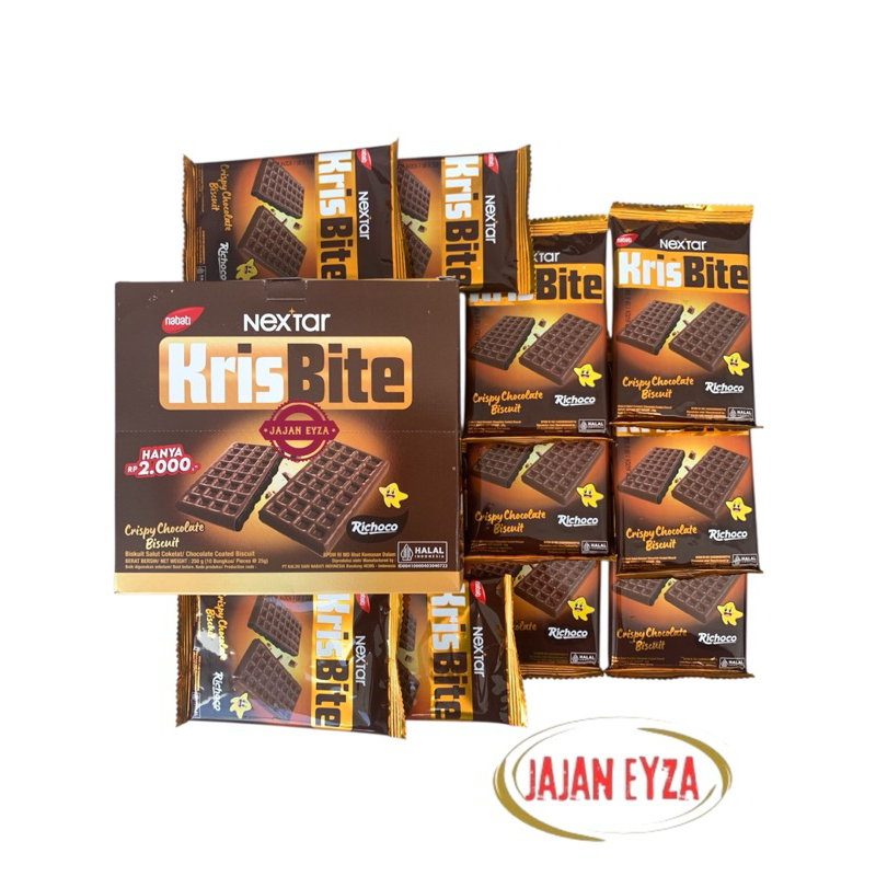 

NABATI NEXTAR KRIS BITE BOX ISI 10 BISKUIT COKELAT KRIPSI NABATI KRISBITE