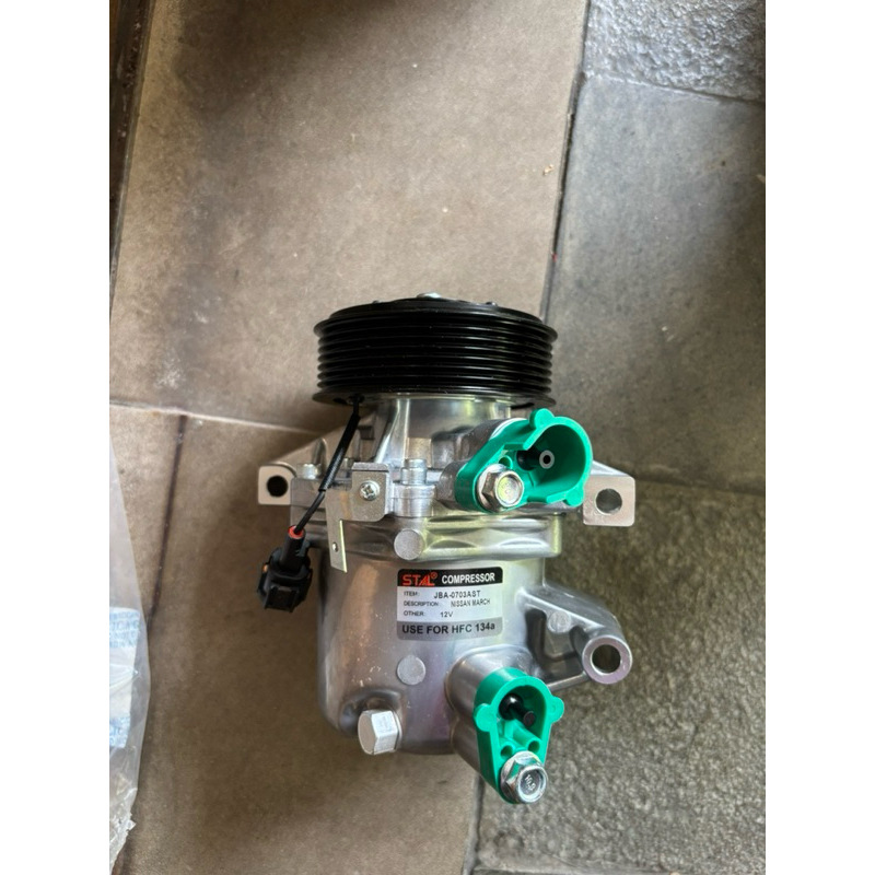 Kompresor Compressor AC Mobil Datsun Go / Nissan March STAL