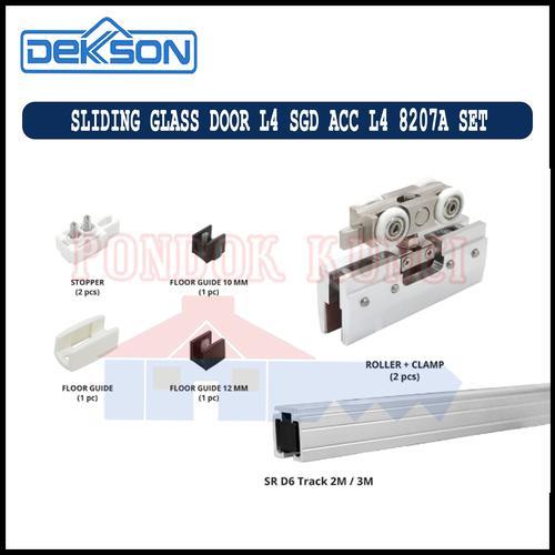 Paket Sliding Door Complete Dekkson L4 SGD ACC L4 8207A SET Dekson