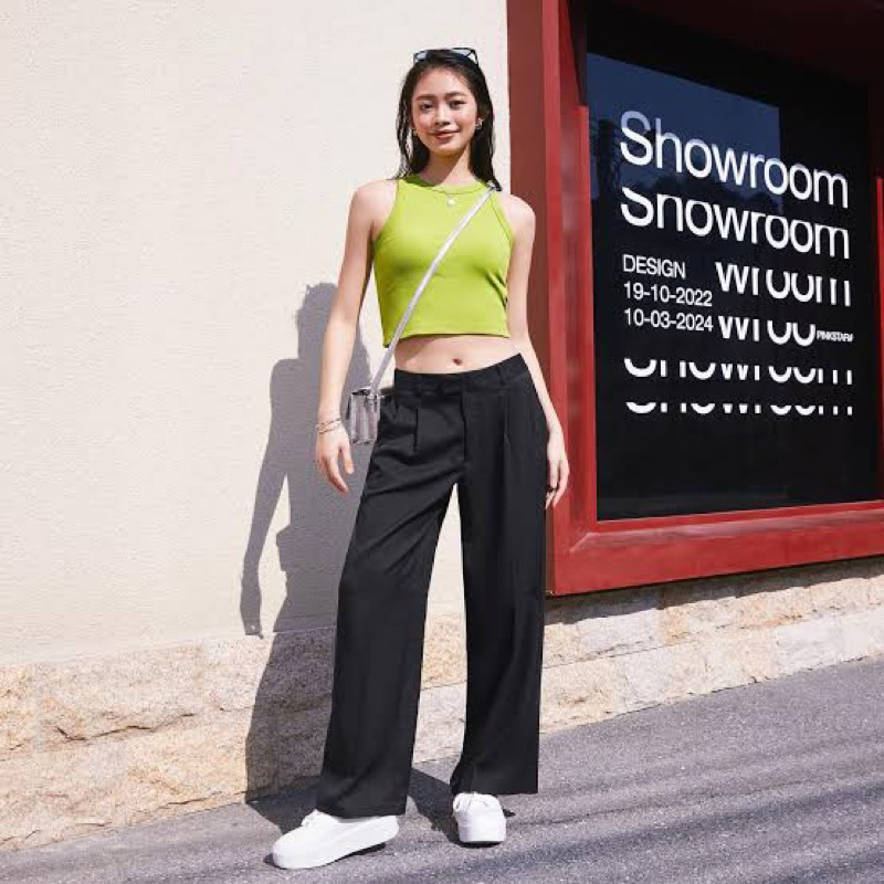 HBB5838 GU Low-waisted Buggy Pants