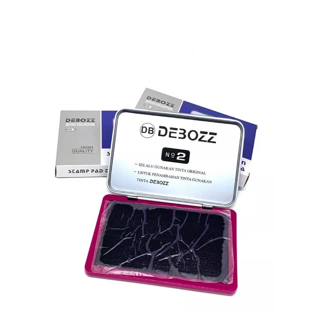

Bantalan Cap Stamp Pad No. 2 DEBOZZ