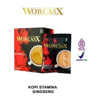 

SUPER AMPUH Kopi WorcasX Instant Coffee with Ginseng Extract Khusus Pria 25gr - BPOM - 1 SACHET