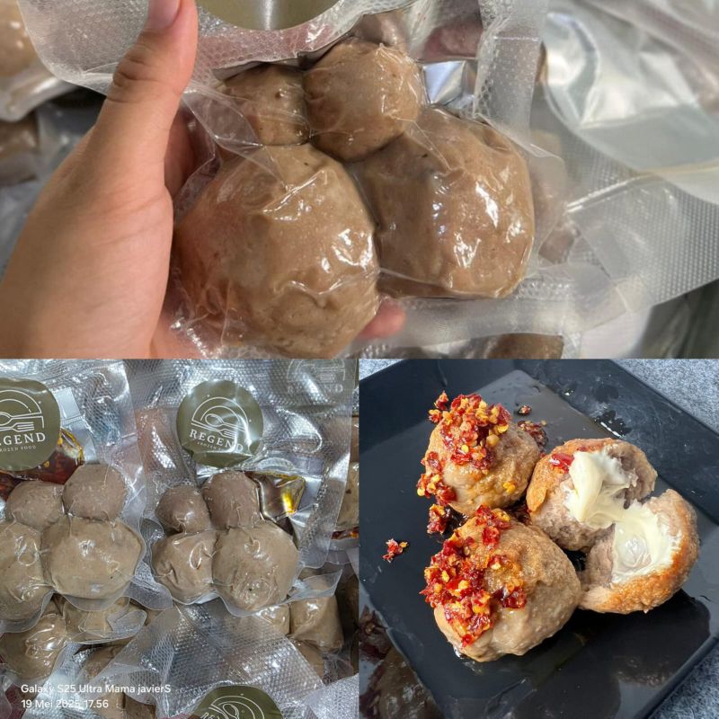 

Baso Keju Viral plus Chili oil