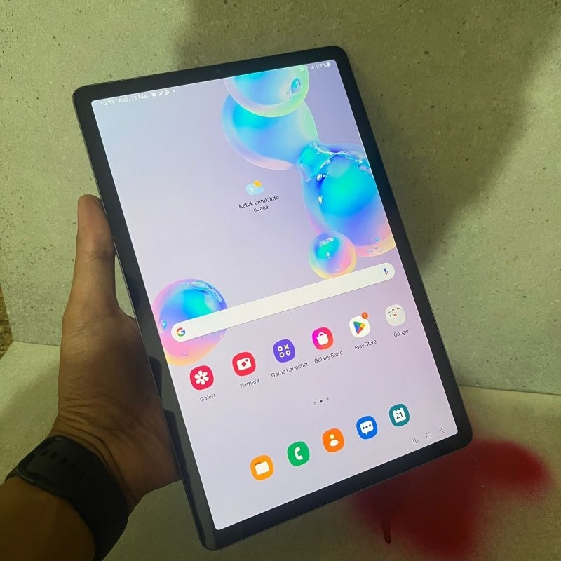 Samsung tab s6 Ram 6/128gb