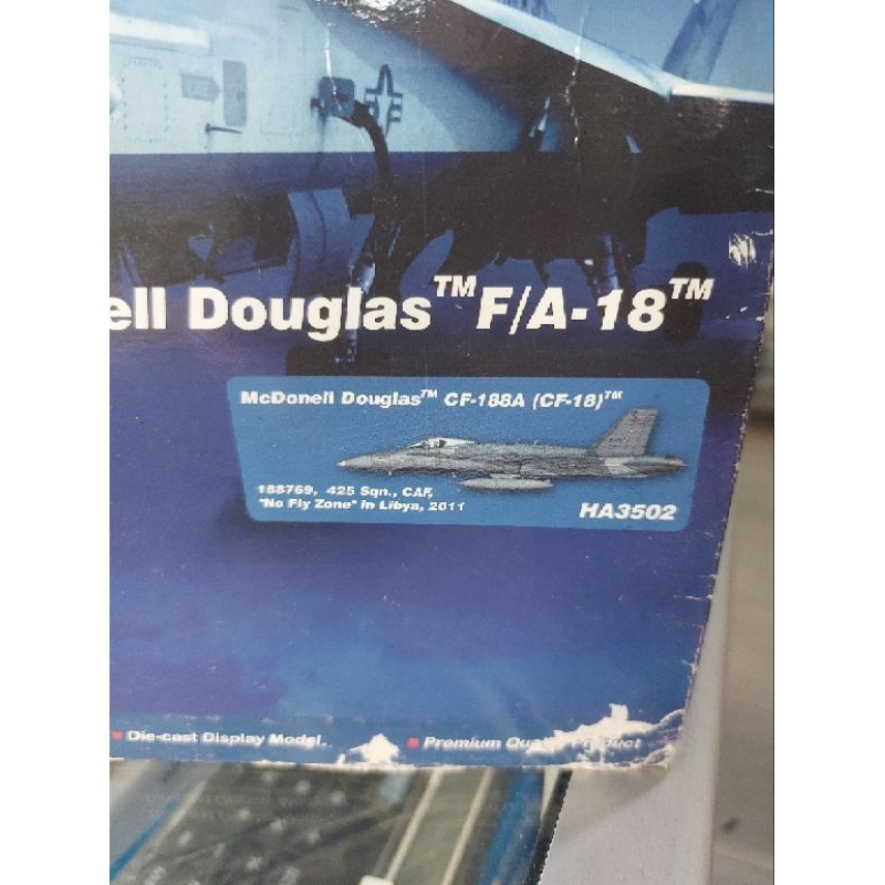 hobby master skala 1/72 f/a-18 hornet cf-188a cf-18 Canada kanada no fly zone libya 2011 HA3502 diec