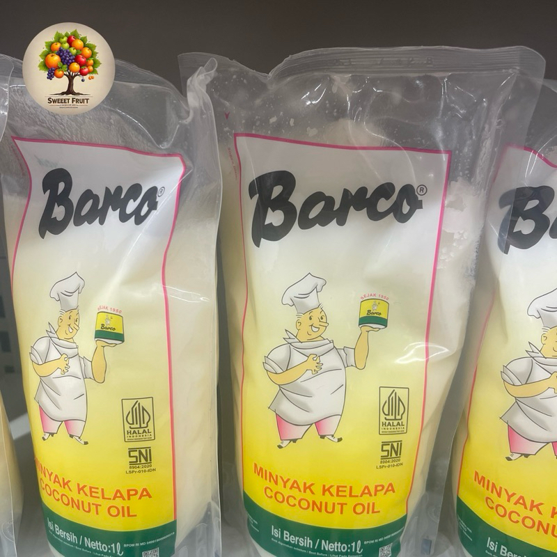 

Minyak Kelapa Barco | Minyak Goreng Pouch 1L