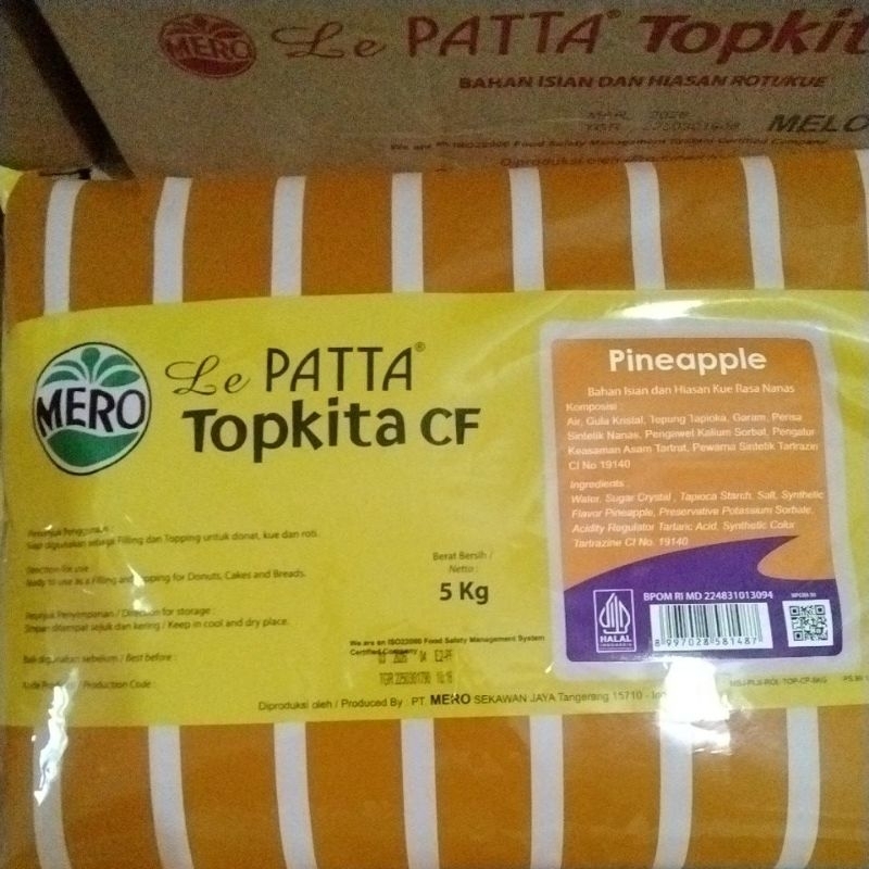 

Le Patta Topkita CF Nanas 5kg lepatta nanas