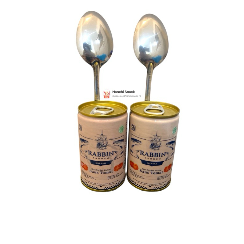 

[GRATIS SENDOK] Sarden Rabbin Ikan Sarden Dalam Saos Tomat 155g