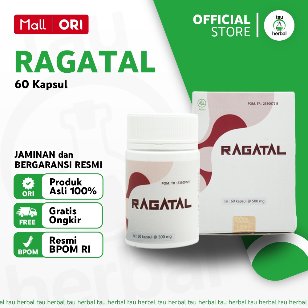 Ragatal - Obat Herbal untuk Gatal-Gatal Alergi Pada Kulit - 60 Kapsul