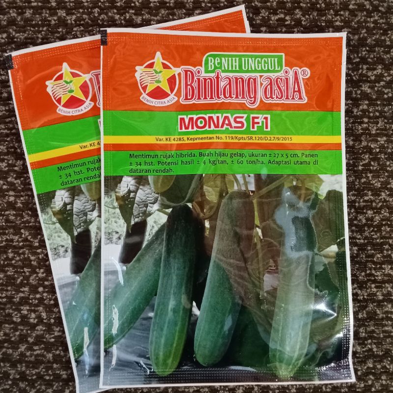 Benih Timun MONAS F1(20 gr)