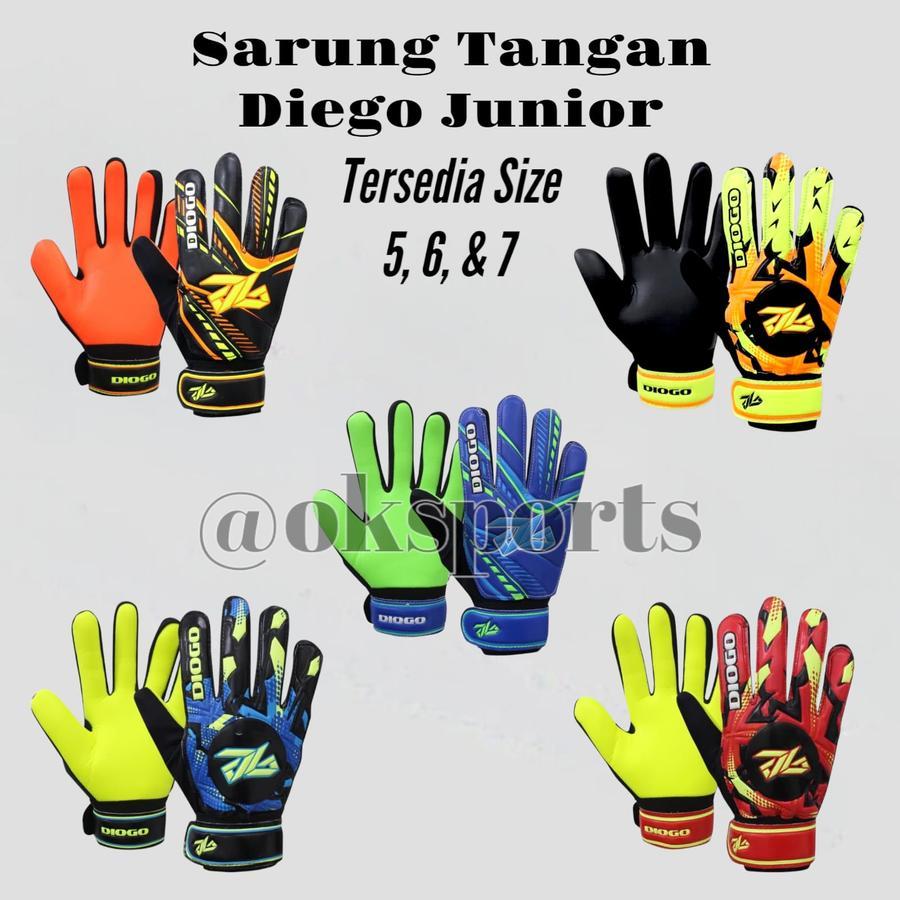 Sarung Tangan Kiper Anak Quilmes JR Diego Original