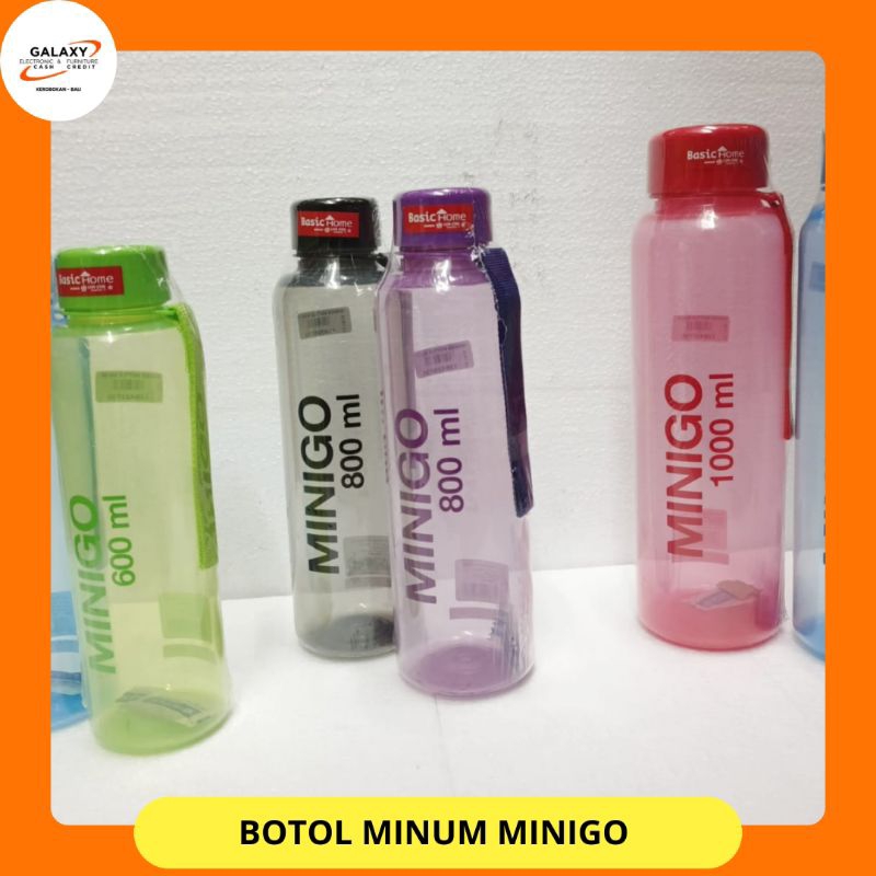Botol Minum MINIGO 600ml 800ml 1000ml