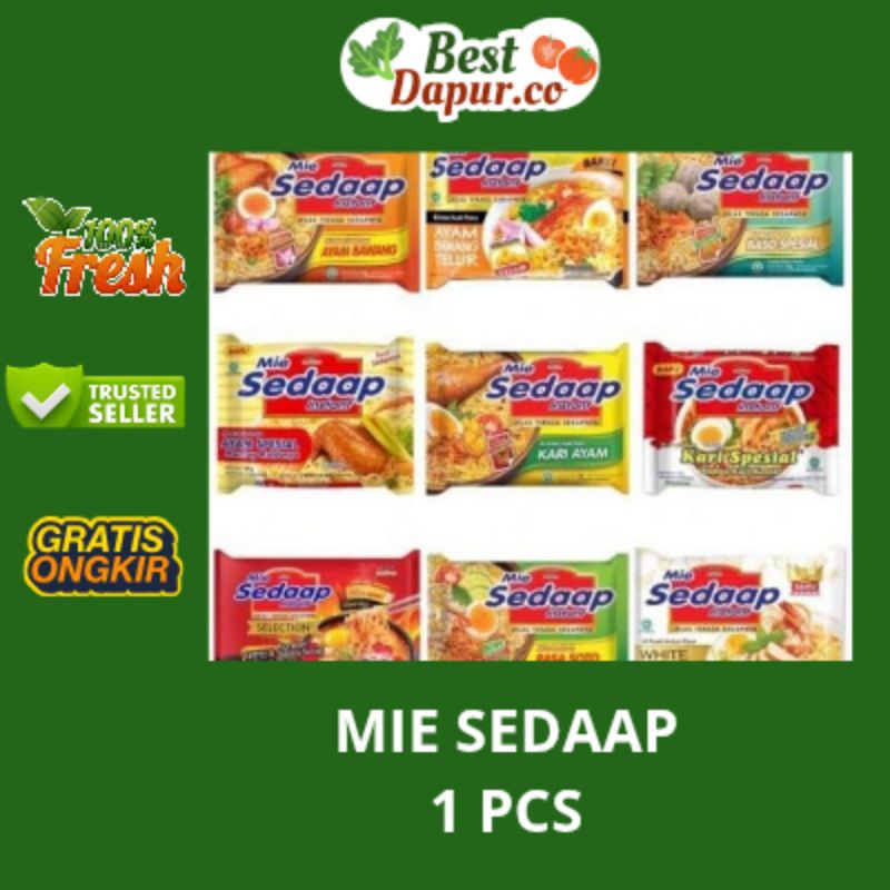 

MIE SEDAAP -- 1 PCS -- Best Dapur .Co