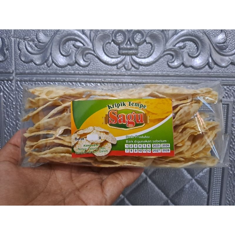 

KERIPIK TEMPE SAGU MALANG 100gr 8.500