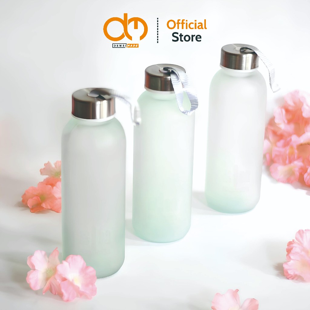 Botol Kaca Doff 420ml | Tumbler Kaca