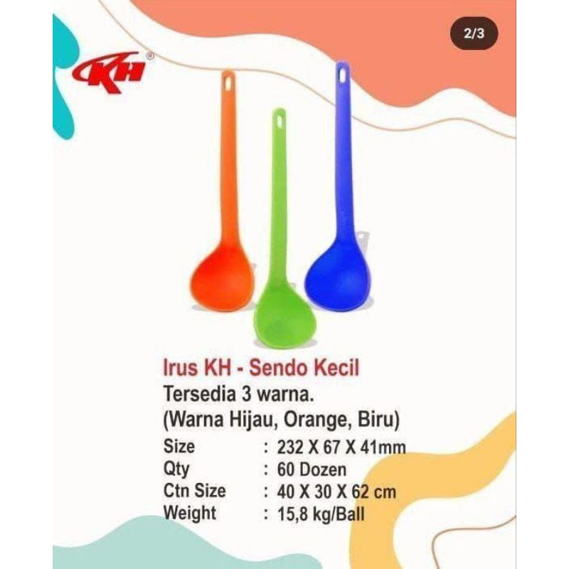 ☘️ ASHIKA ☘️ IRUS PLASTIK KH WARNA