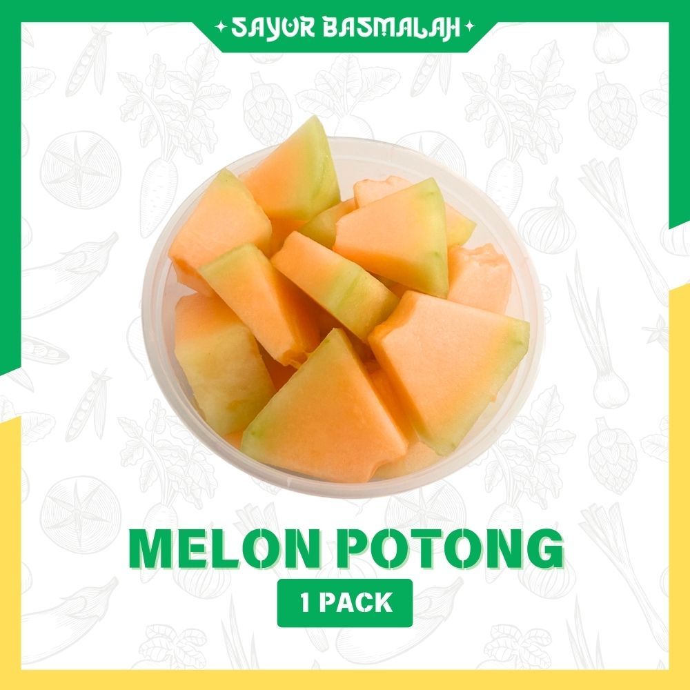 

Melon Potong Fresh 1 Pack - Sayur Basmalah