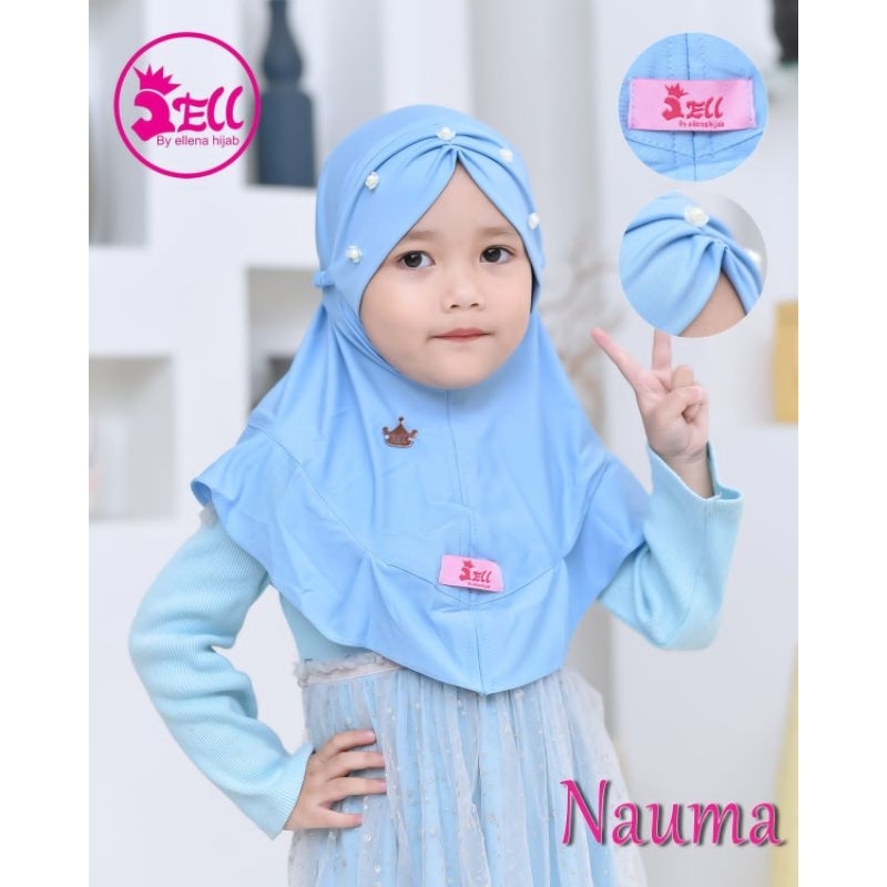 HIJAB ELL NAUMA//HIJAB INSTAN ANAK//HIJAB INSTAN
