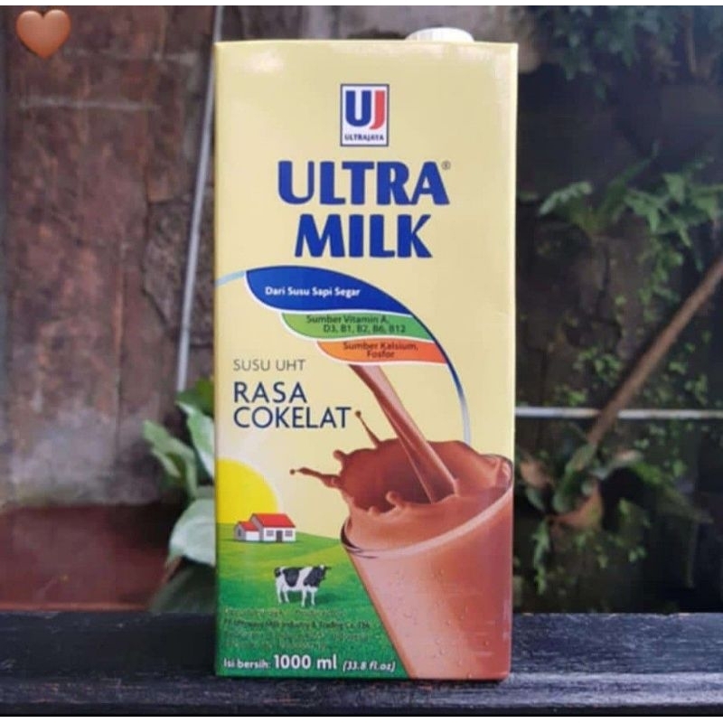 

ultra milk cokelat 1000 ml