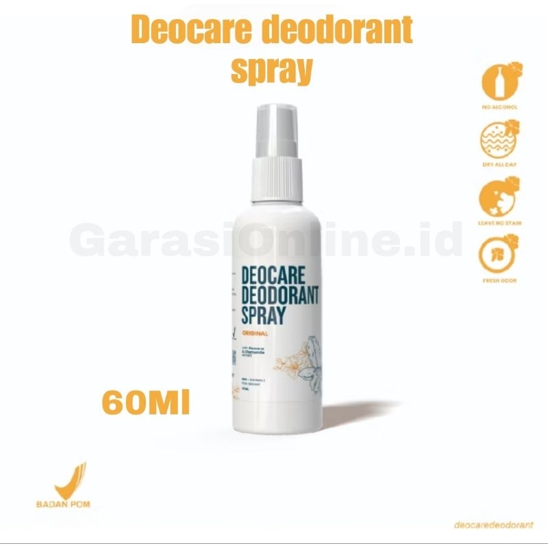 Deocare Deodorant Spray Chamomile & Aloevera 60ml