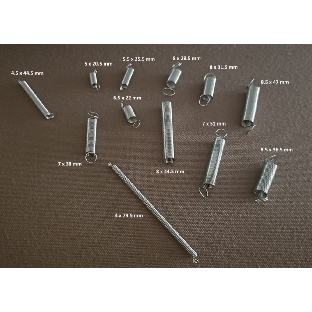 Per Pegas Tarik Ukuran Bervariasi Berbeda Per Spring Pegas Per Tarik