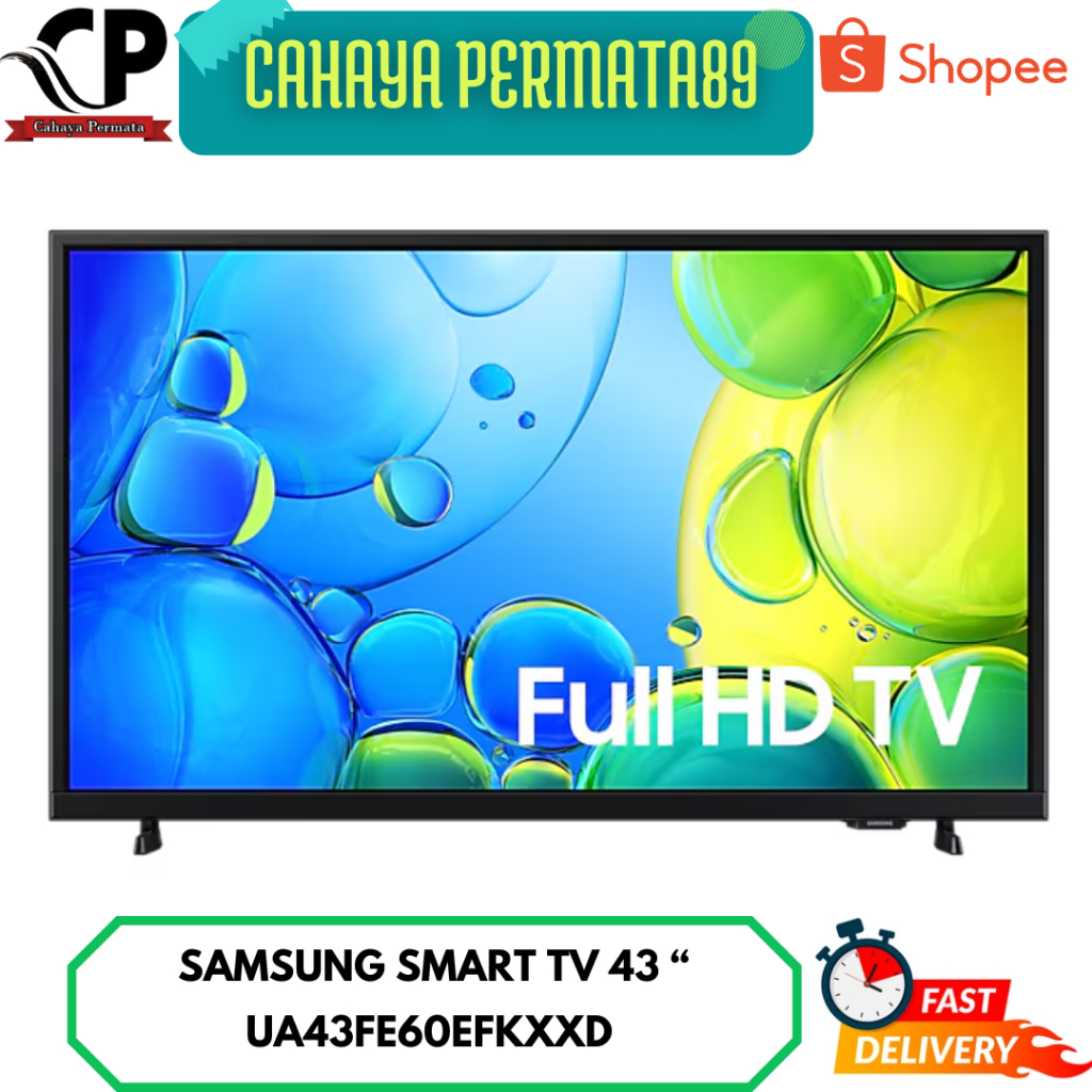 SAMSUNG 43FE60EF SMART TV FULL HD 43 INCH UA43FE60EFKXXD NEW SERIES (2025)