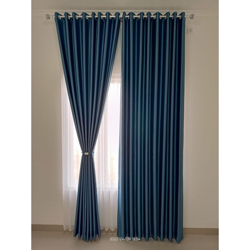 Gorden custom blackout, gorden jendela minimalis, gorden rumah