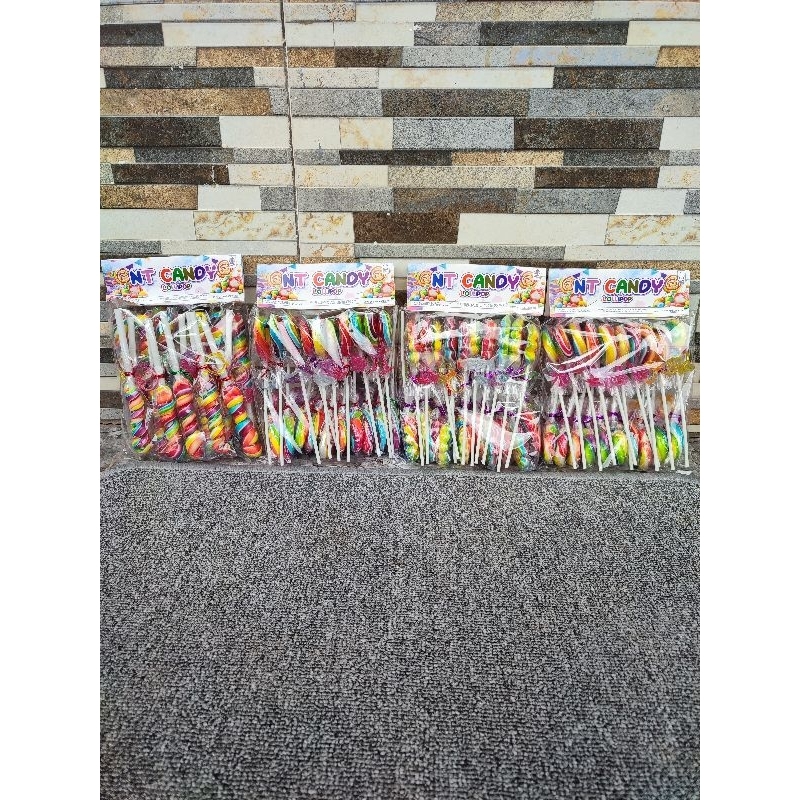 

Forcysn Paket Permen Lollipop 4 Cm Mix Hadiah Cincin 1 Paket Isi 80 Pcs
